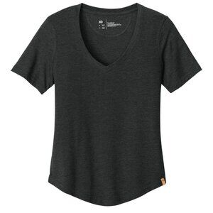 Tentree - Treeblend V-Neck T-Shirt Short Sleeve | XS | Black